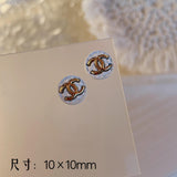 Luxury Designer Inspired Logo Nail Charms（4pcs/set） | Full Diamond Zircon 3D Nail Art Accessories & Jewelry
