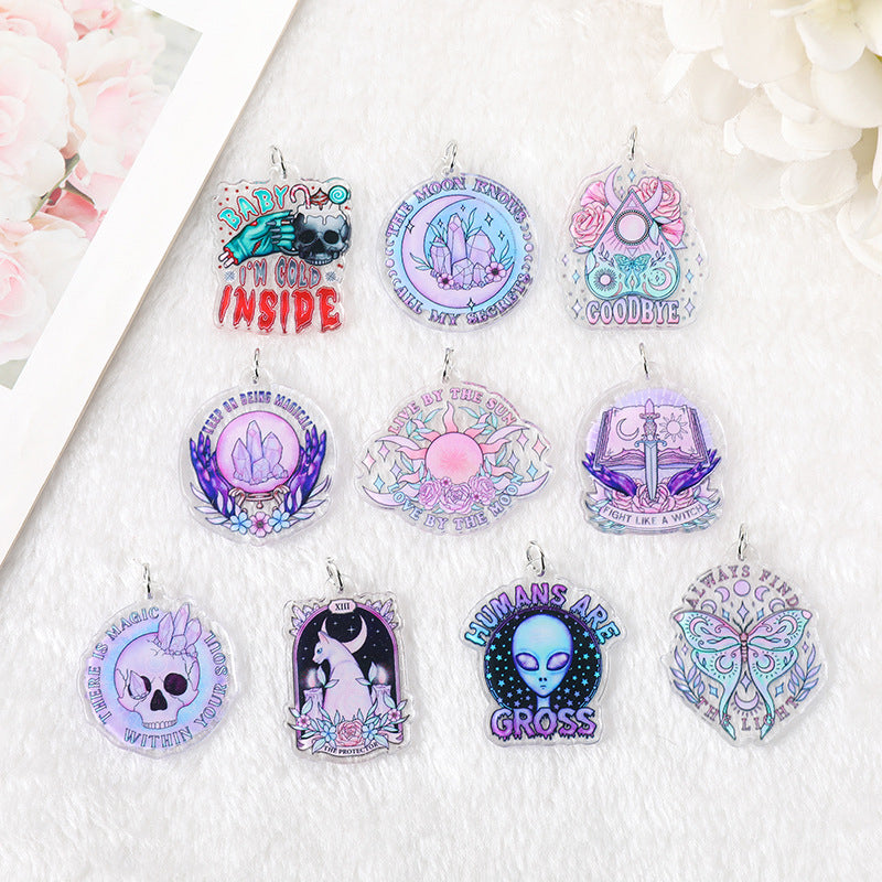 Diy Pastel Goth Jewelry Halloween Diy Charms – Amourwa