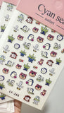 5D Toy Story Nail Sticker Charms
