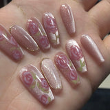 NO.306 Amourwa custom handmade nails