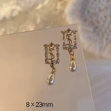 Luxury Designer Inspired Logo Nail Charms（4pcs/set） | Full Diamond Zircon 3D Nail Art Accessories & Jewelry