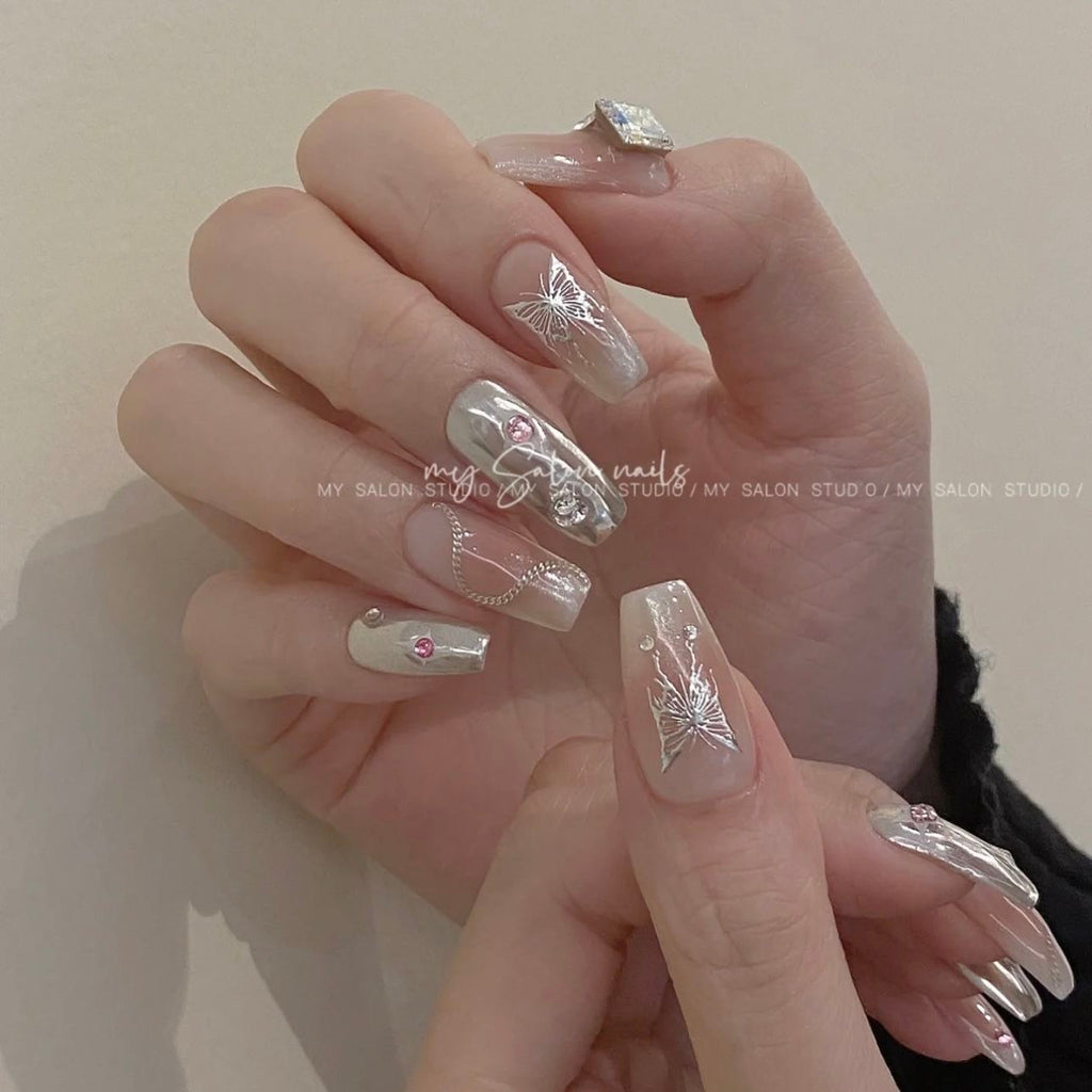 NO.302 Amourwa custom handmade nails