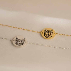 Amourwa Custom Pet Bracelet Jewelry Gift