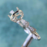 Sterling silver ring holder jewelry charms