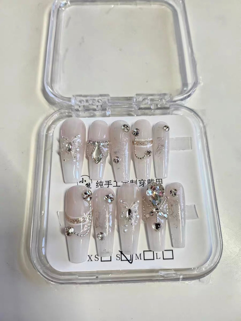 NO.294 Amourwa custom handmade nails