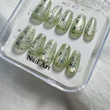 No.441 Amourwa custom Handmade Luxury Press-On Nails Nail For Every Occasion Weddings, Parties & More Luxury Chinese Nail Design