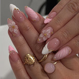 NO.455 Handmade 3D Press on Nails | Mermaidcore & Coquette | Amourwa
