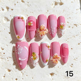 NO.453 Handmade 3D Press on Nails | Mermaidcore & Coquette | Amourwa Buy 4 Pay 2