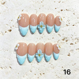 NO.453 Handmade 3D Press on Nails | Mermaidcore & Coquette | Amourwa Buy 4 Pay 2