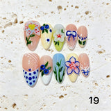 NO.453 Handmade 3D Press on Nails | Mermaidcore & Coquette | Amourwa Buy 4 Pay 2