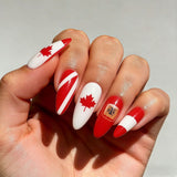 NO.459 World Cup Press On Nails Luxury Handmade Nails Amourwa
