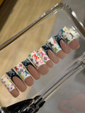 NO.465 Handmade Nails custom LV nails Reusable Nail For Wedding&Parties ｜Amourwa