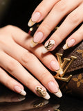 NO.429 Amourwa custom Handmade Personalized Press-On Nails LVNails For Every Occasion Weddings, Parties & More Luxury Nail Art