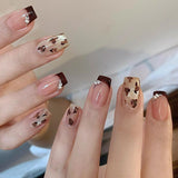 No.437 Amourwa custom Handmade Personalized Press-On Nails Bulgari Snake Nail For Every Occasion Weddings, Parties & More Luxury Nail Art