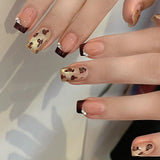 No.437 Amourwa custom Handmade Personalized Press-On Nails Bulgari Snake Nail For Every Occasion Weddings, Parties & More Luxury Nail Art