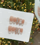 NO.435 Amourwa custom Handmade Personalized Press-On Nails Snake Nail For Every Occasion Weddings, Parties & More Luxury Nail Art