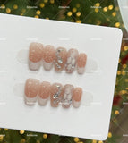 NO.435 Amourwa custom Handmade Personalized Press-On Nails Snake Nail For Every Occasion Weddings, Parties & More Luxury Nail Art