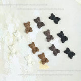 Bear diy Nail charms 5pcs