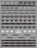 Luxury Designer Inspired Logo Nail Art Stickers | 3D Relief & Ultra-Thin Water Decals for Gel & Press-On Nail