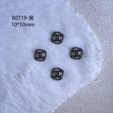 Luxury Designer Inspired Nail Charms | Full Diamond Zircon 3D Nail Art Accessories & Jewelry