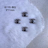 Luxury Designer Inspired Nail Charms | Full Diamond Zircon 3D Nail Art Accessories & Jewelry