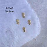Luxury Designer Inspired Nail Charms | Full Diamond Zircon 3D Nail Art Accessories & Jewelry