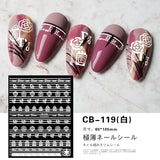 Luxury Designer Inspired Nail Art Stickers |  Logo Decals for Gel & Press-On Nails