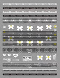Luxury Designer Inspired Logo Nail Art Stickers | 3D Relief & Ultra-Thin Water Decals for Gel & Press-On Nail