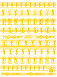 Luxury Designer Inspired Nail Art Stickers |  Logo Decals for Gel & Press-On Nails