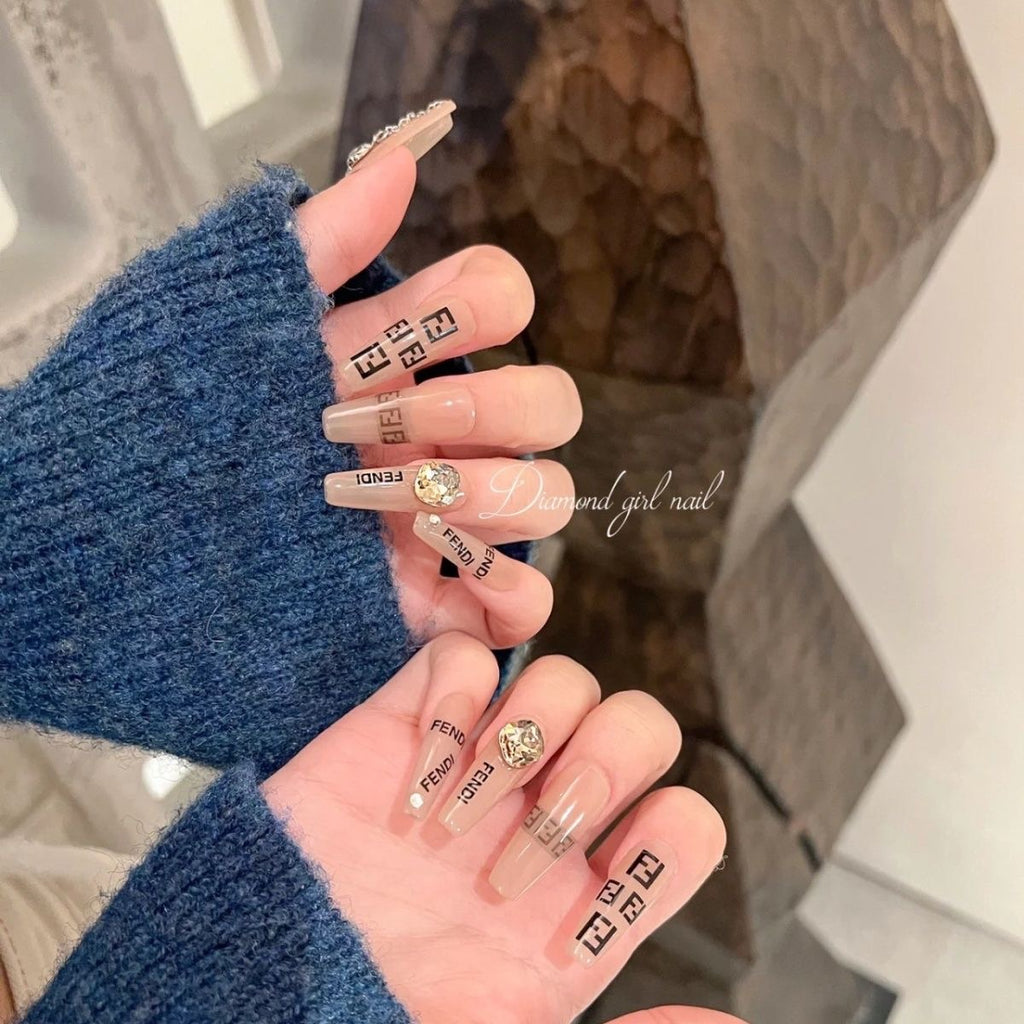 NO.228 Amourwa custom handmade nails