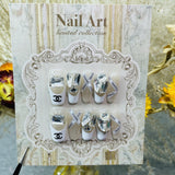 NO.200 Amourwa custom handmade nails
