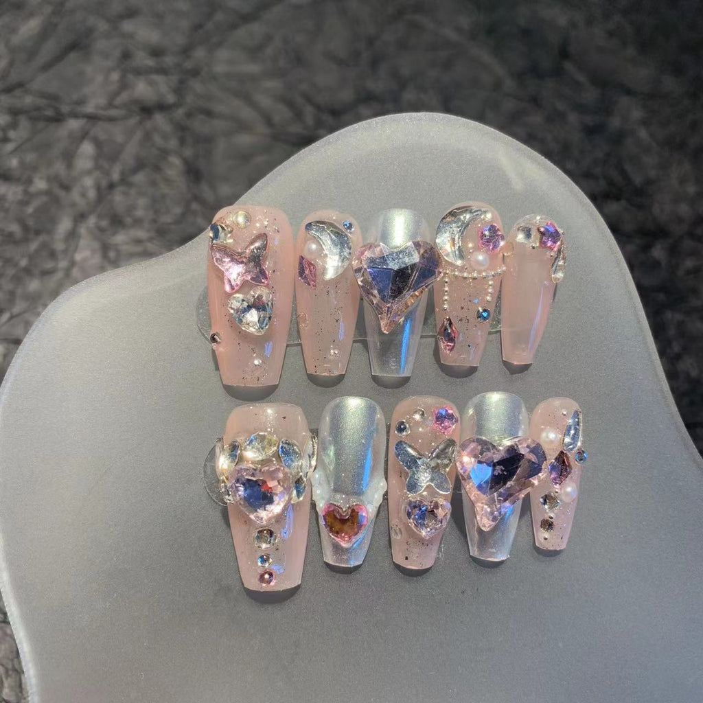 NO.212 Amourwa custom handmade nails
