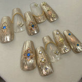 NO.231 Amourwa custom handmade nails