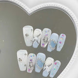 NO.195 Amourwa custom handmade nails