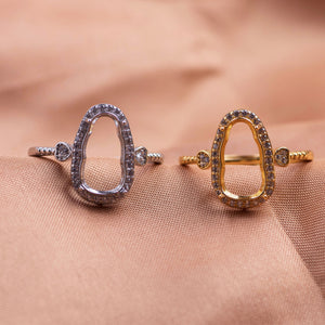 Sterling silver ring holder jewelry Diy