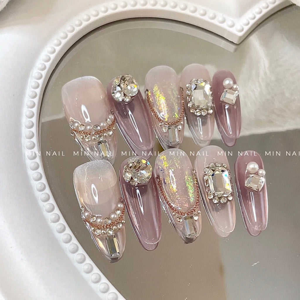 NO.240 Amourwa custom handmade nails