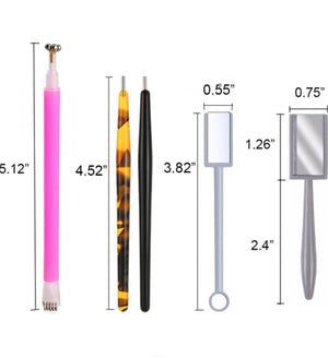 5pcs Nail Magnet Tool Set