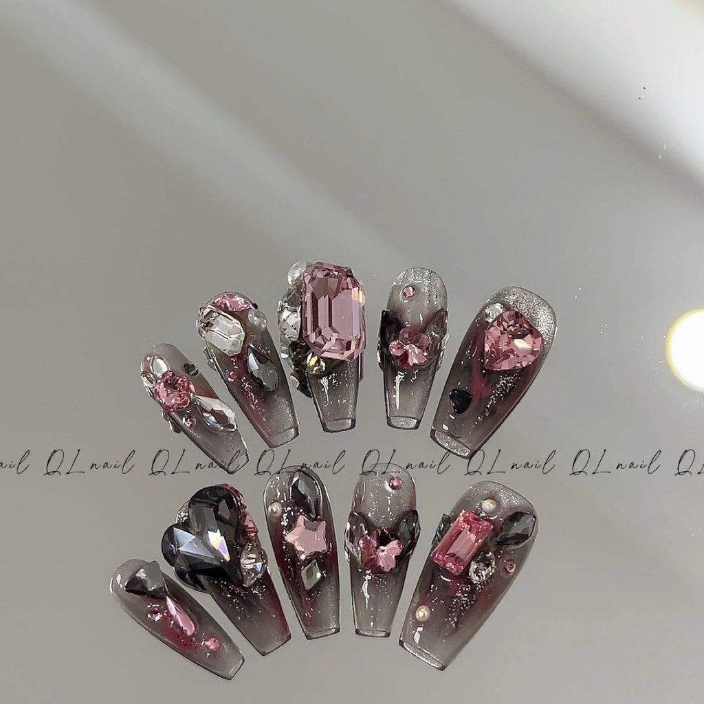 NO.188 Amourwa custom handmade nails