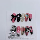 NO.227 Amourwa custom cartoon handmade nails