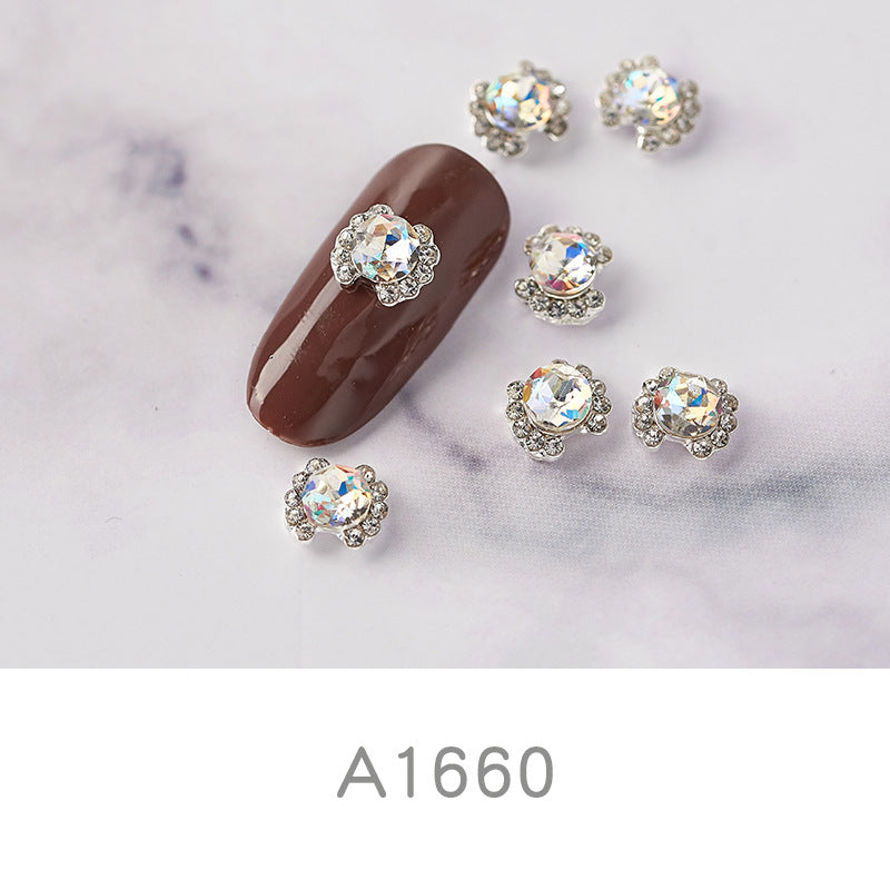 40pcs Amourwa Nail Art Rhinestone Crystal Charms