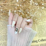 NO.75 Amourwa customT Type Nail Long-lasting Resuable Press On Nail