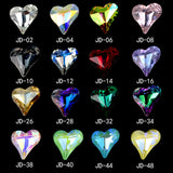 30Pacs heart diamond diy nail decoration accessories manicure tool