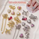 10pcs Crystal diy nail decoration accessories manicure tool charms