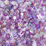 Violet Island Resin Charms