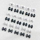 10 Packs Coco logo Bowknot Charms