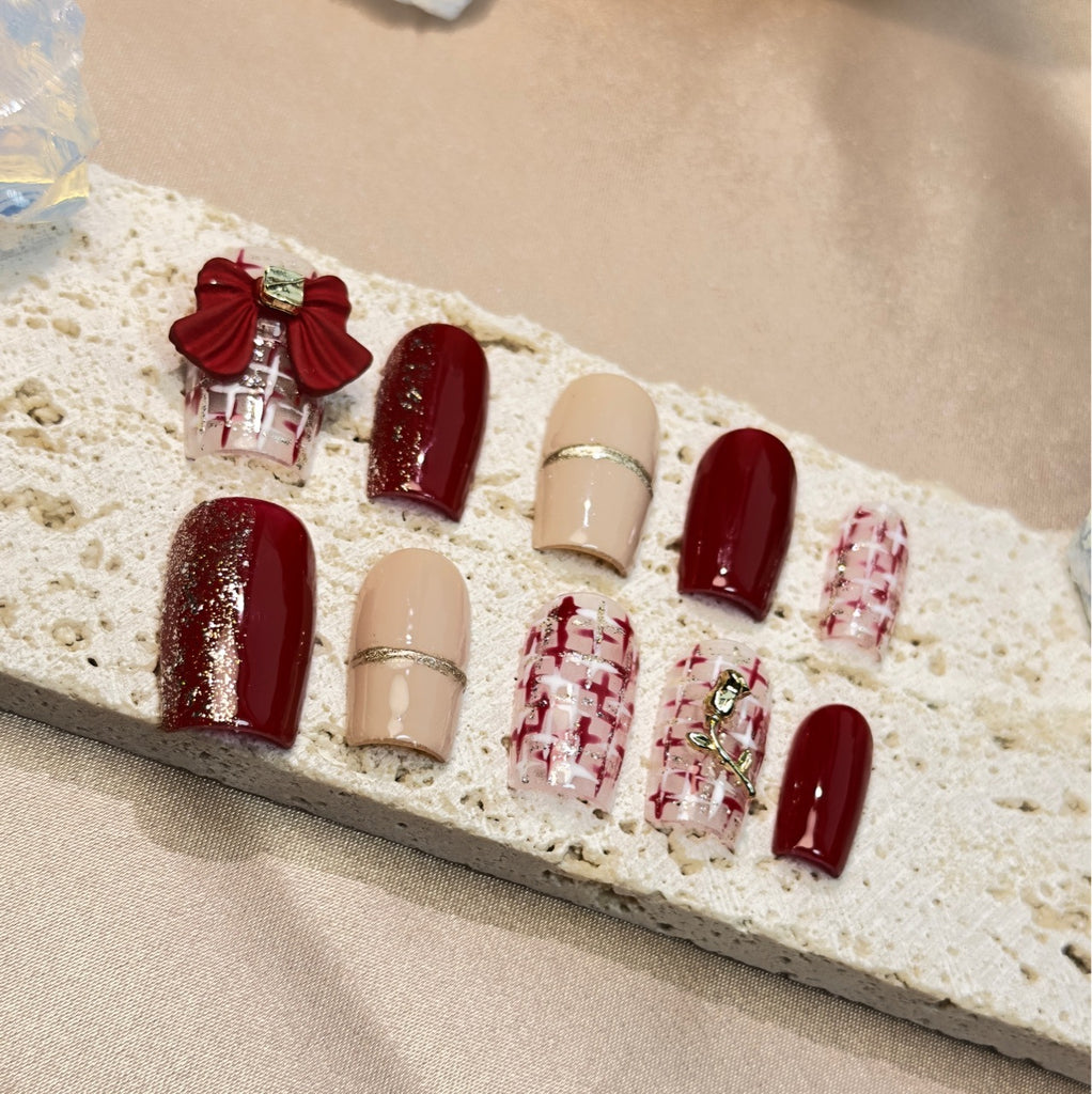 NO.161 Amourwa custom handmade nails