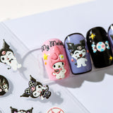 5D Sanrio Nail Sticker Charms