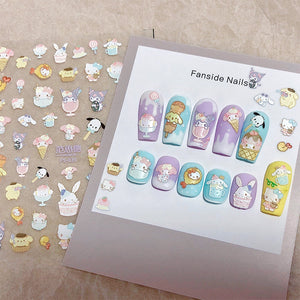 Sanrio Nail Sticker Charms