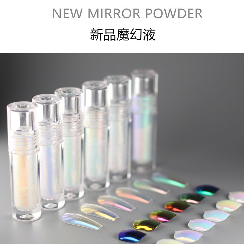 Liquid Mirror Chrome Powder Tools