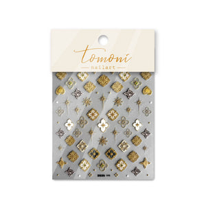 3D Vintage pattern Nail Sticker Charms